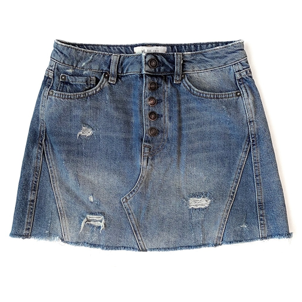 Free People Denim Skirt, Size 26